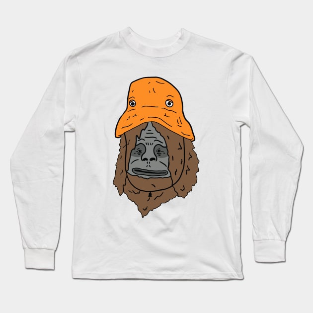 sassy the sasquatch Long Sleeve T-Shirt by SturgesC